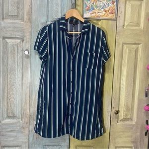 𝅺forever 21 Shirt Dress Size Large​